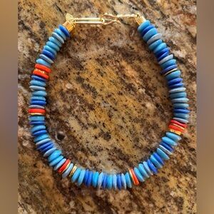 Lizzy Fortunato 

Laguna blue necklace